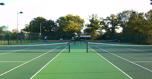 Shinfield Tennis Club developed courts